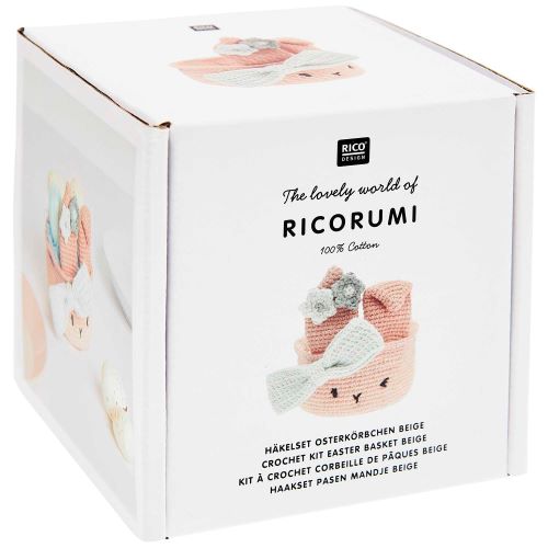 Ricorumi Easter Basket Crochet Kit