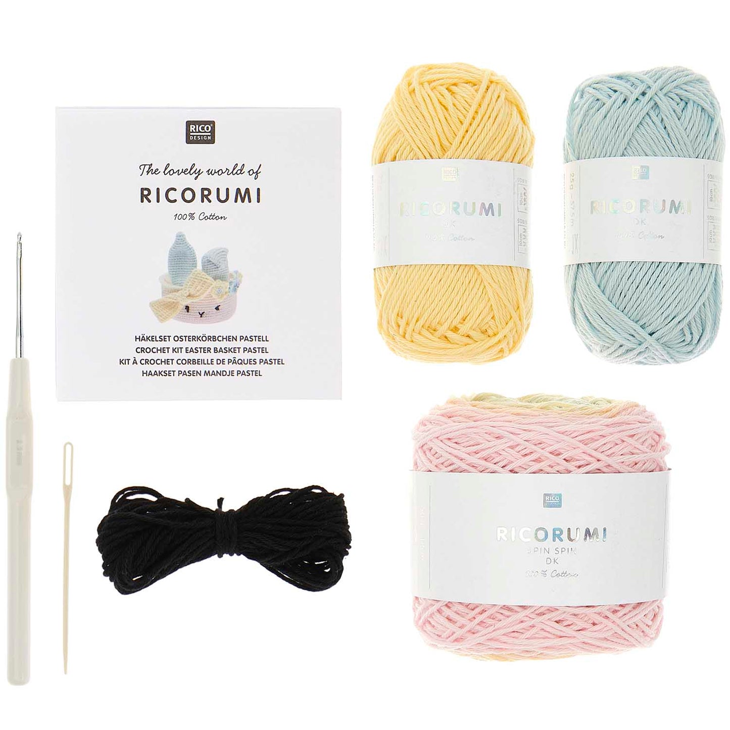 Ricorumi Easter Basket Crochet Kit