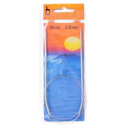 Pony Circular Knitting Needles 100cm