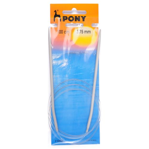 Pony Circular Knitting Needles 100cm