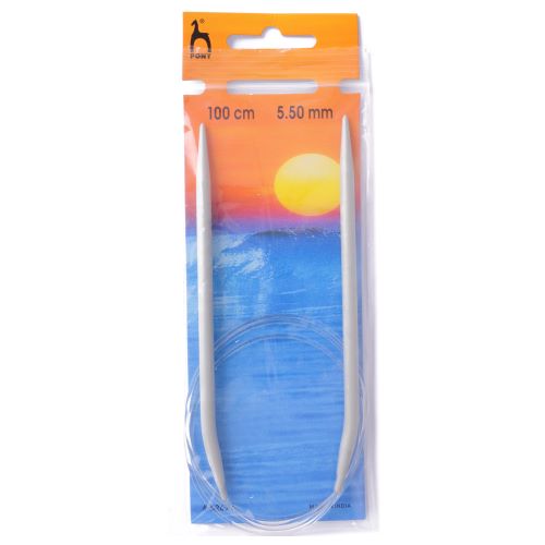 Pony Circular Knitting Needles 100cm