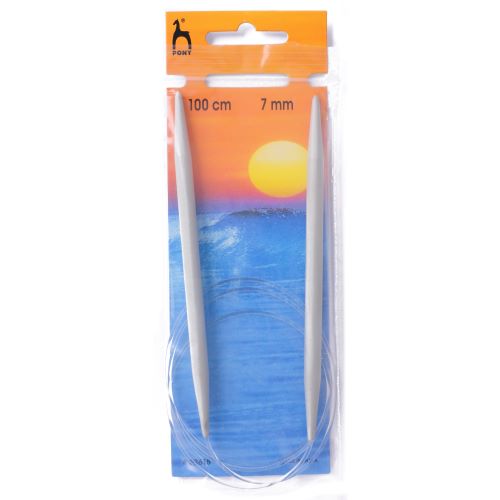 Pony Circular Knitting Needles 100cm