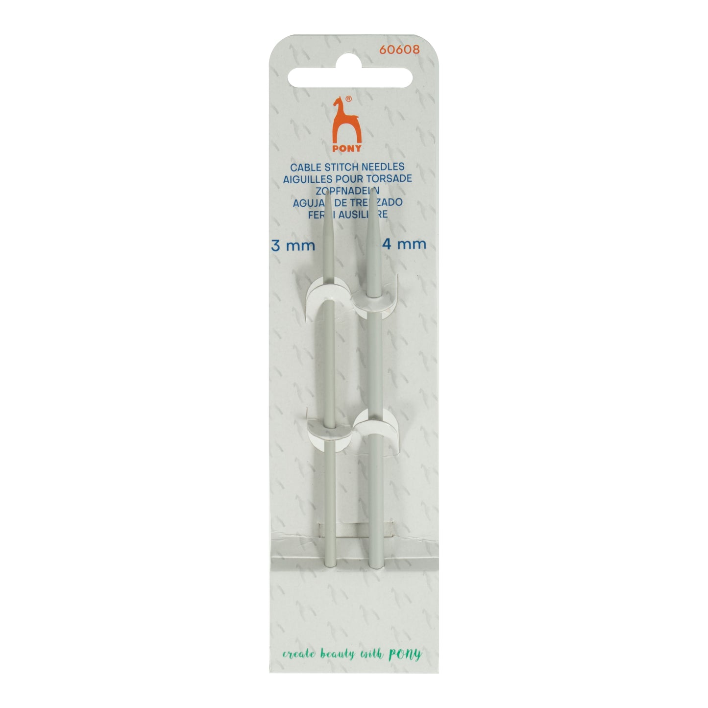 Pony Cable Stitch Needle Small: 3 - 4mm