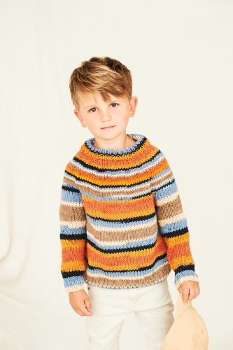 Stylecraft 10048 Child Chunky Sweaters Knitting Pattern