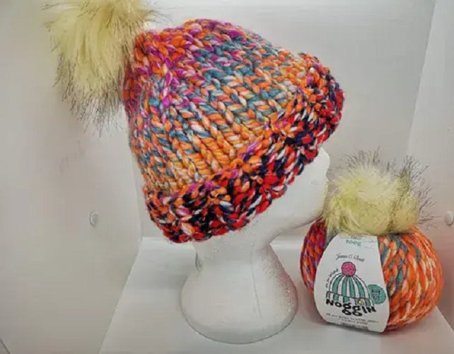James C Brett Noggin Hat Kit Wool