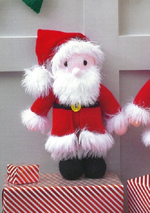 James C Brett DK JB814 Santa Mrs Claus Toy Knitting Pattern