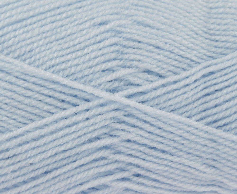 Beginners Easy Crochet Blanket Kit Choice of Colours baby sky