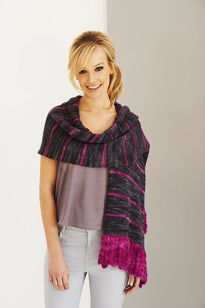 Stylecraft Senses 8858 Adult Easy Lace Knitting Pattern