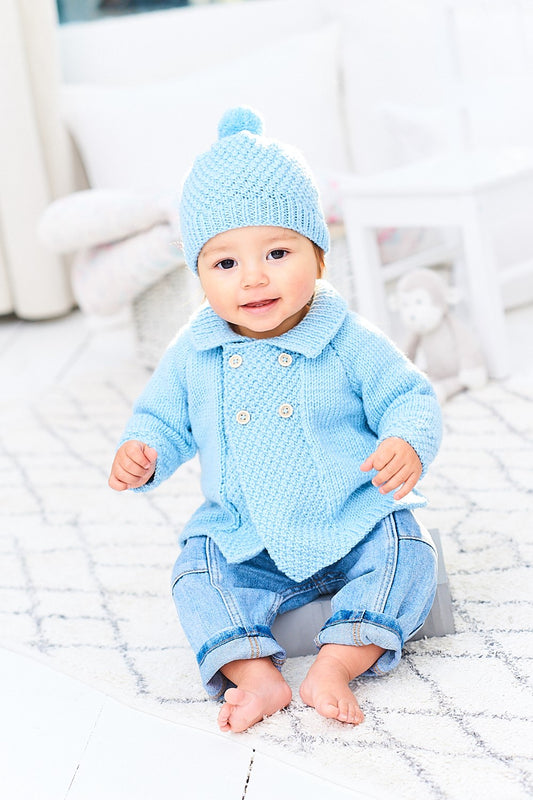 Stylecraft 9980 Baby Dk Jacket Hats Knitting Pattern