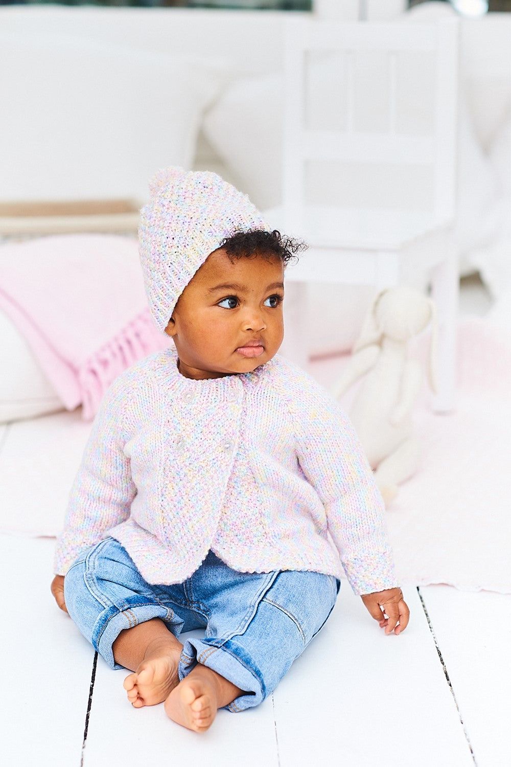 Stylecraft 9980 Baby Dk Jacket Hats Knitting Pattern