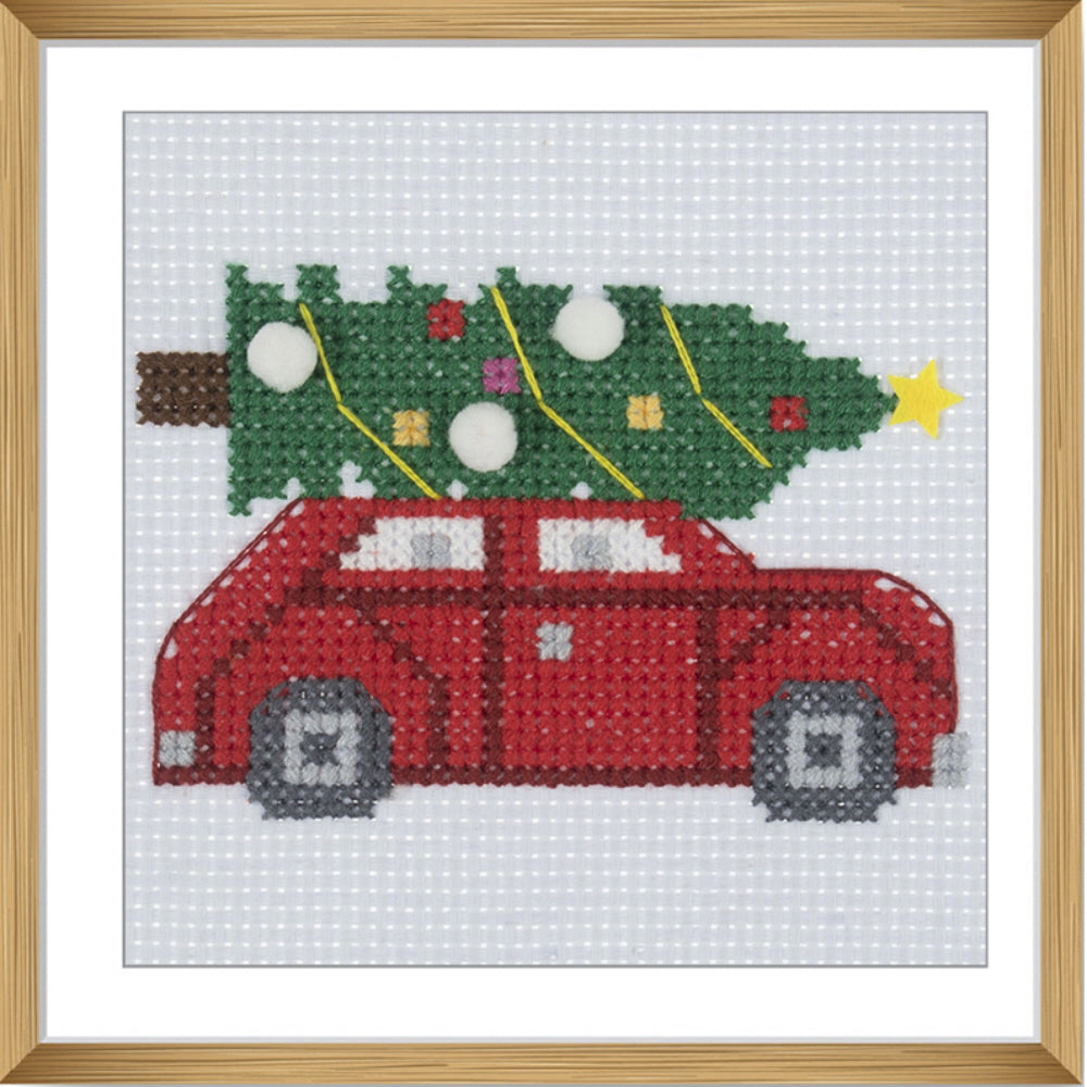 Trimits Stitch Your Own Festive Cross Stitch