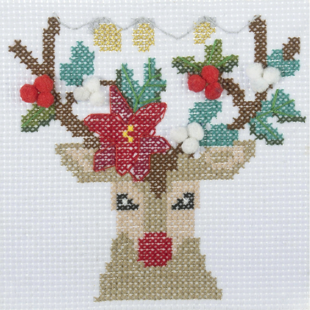 Trimits Stitch Your Own Festive Cross Stitch