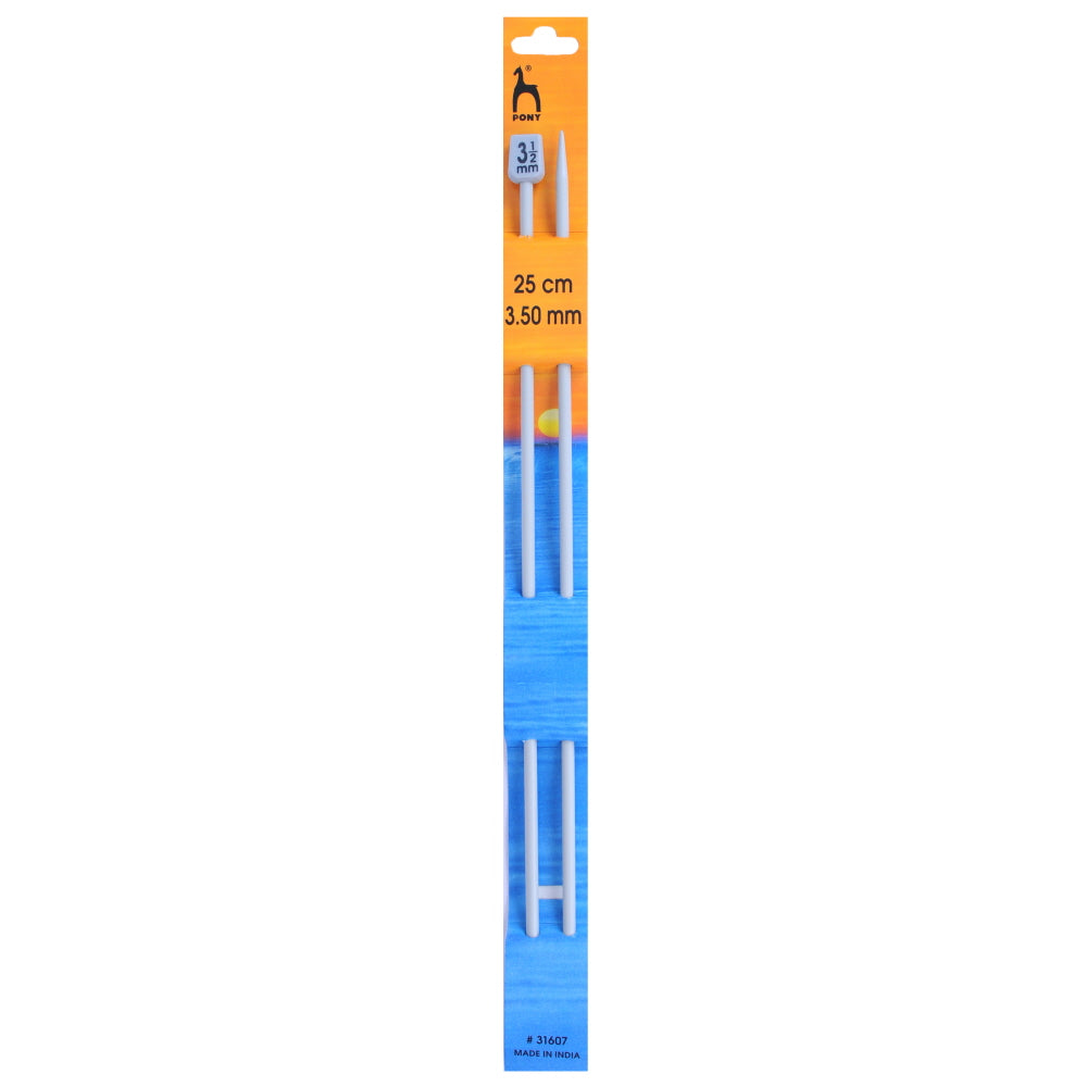 Pony Knitting Needles Single-Ended 25cm 3.50mm