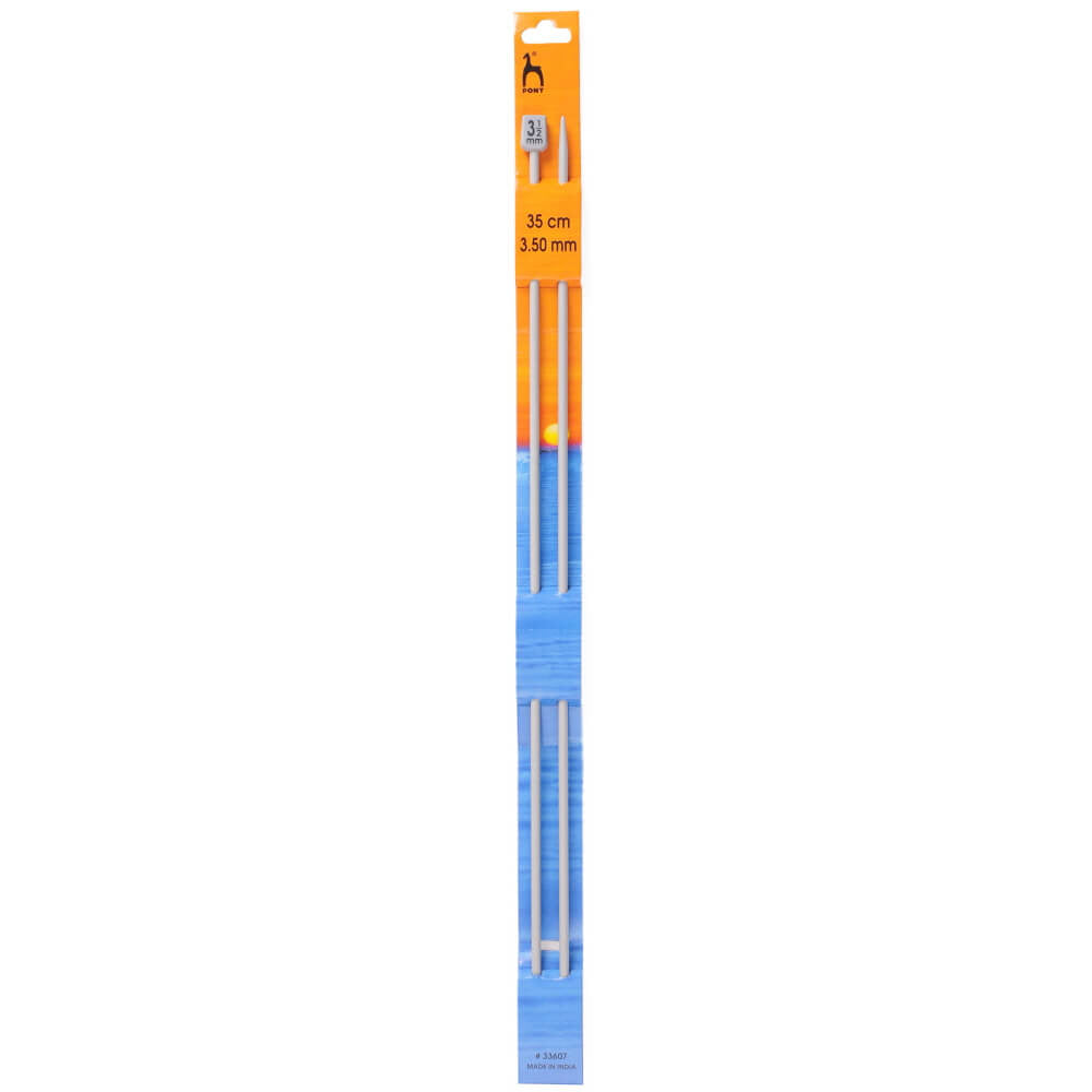 Pony Aluminium Knitting Needles 35cm long