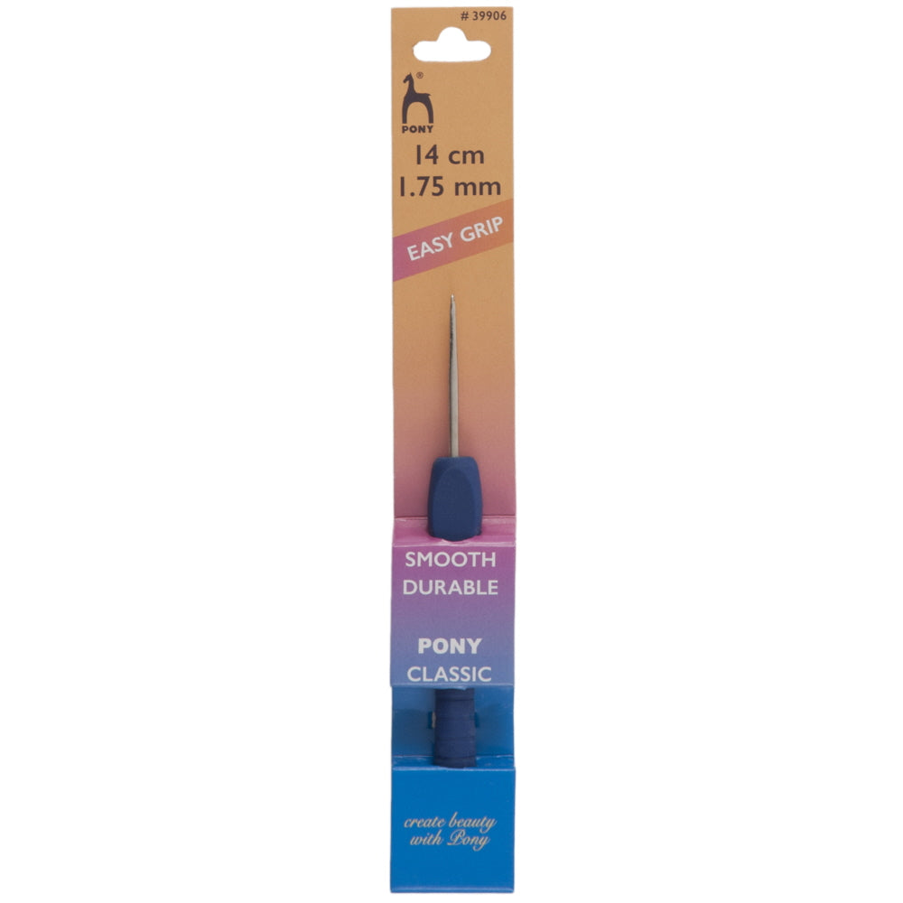 Pony Steel Easy Grip Crochet Hook 1.75mm