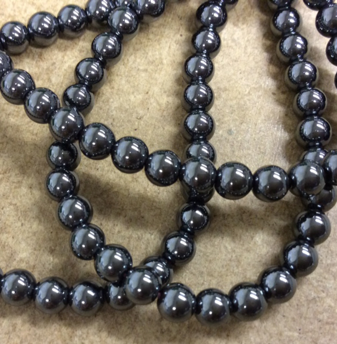 Round Hematite Beads Various Sizes