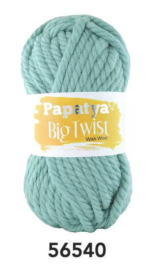 Papatya Big Twist Mega Chunky with Wool Yarn