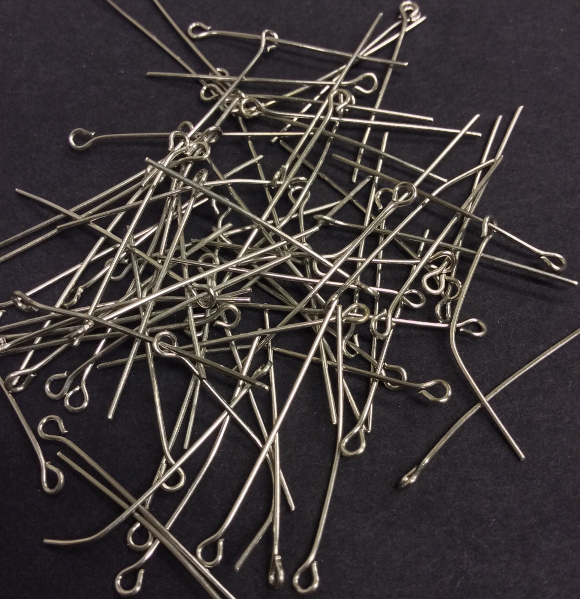 Silver Eyepins 1.8cm Nickel Free Pack 200