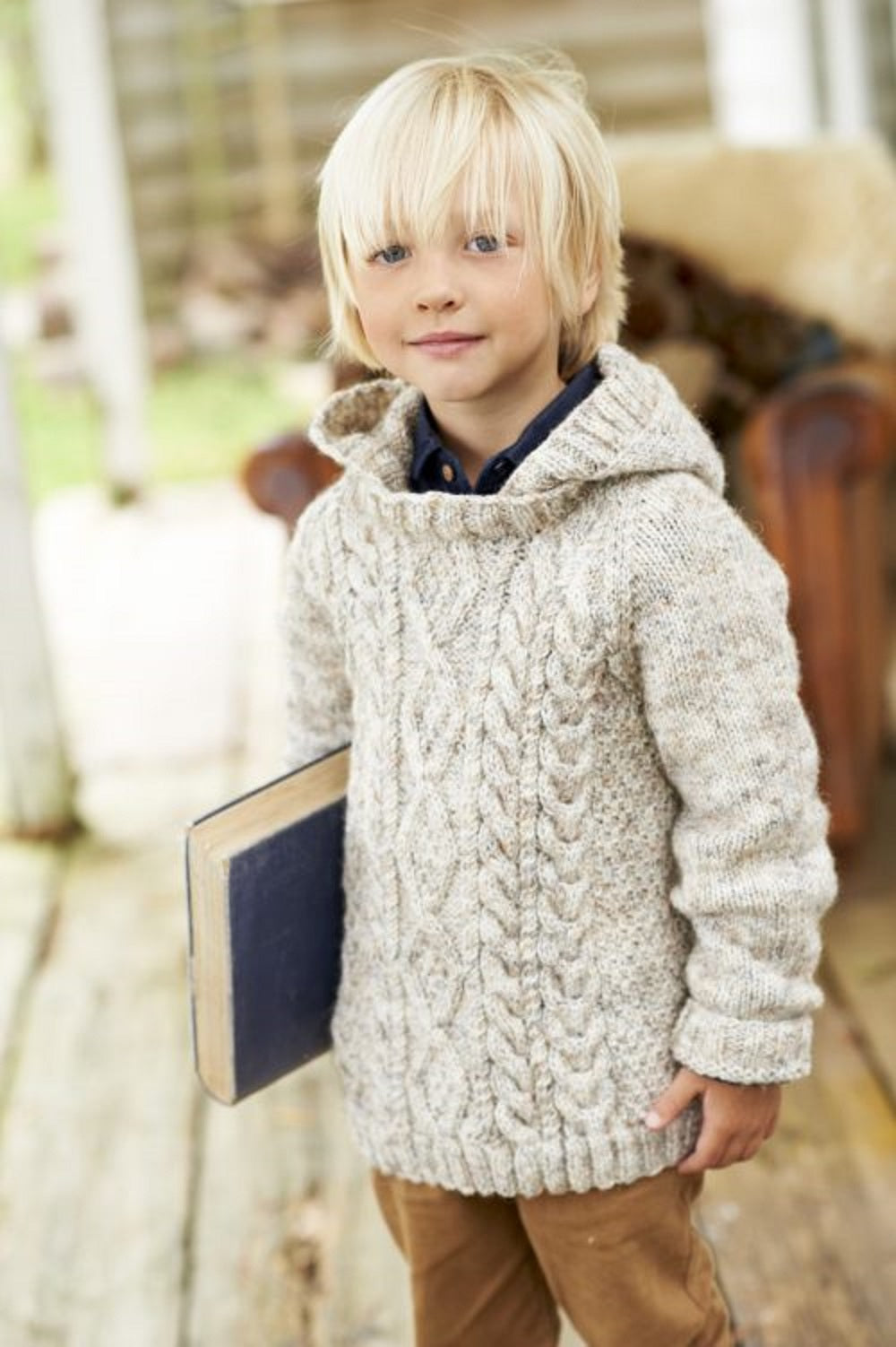 King Cole Family Aran Knitting Book 1