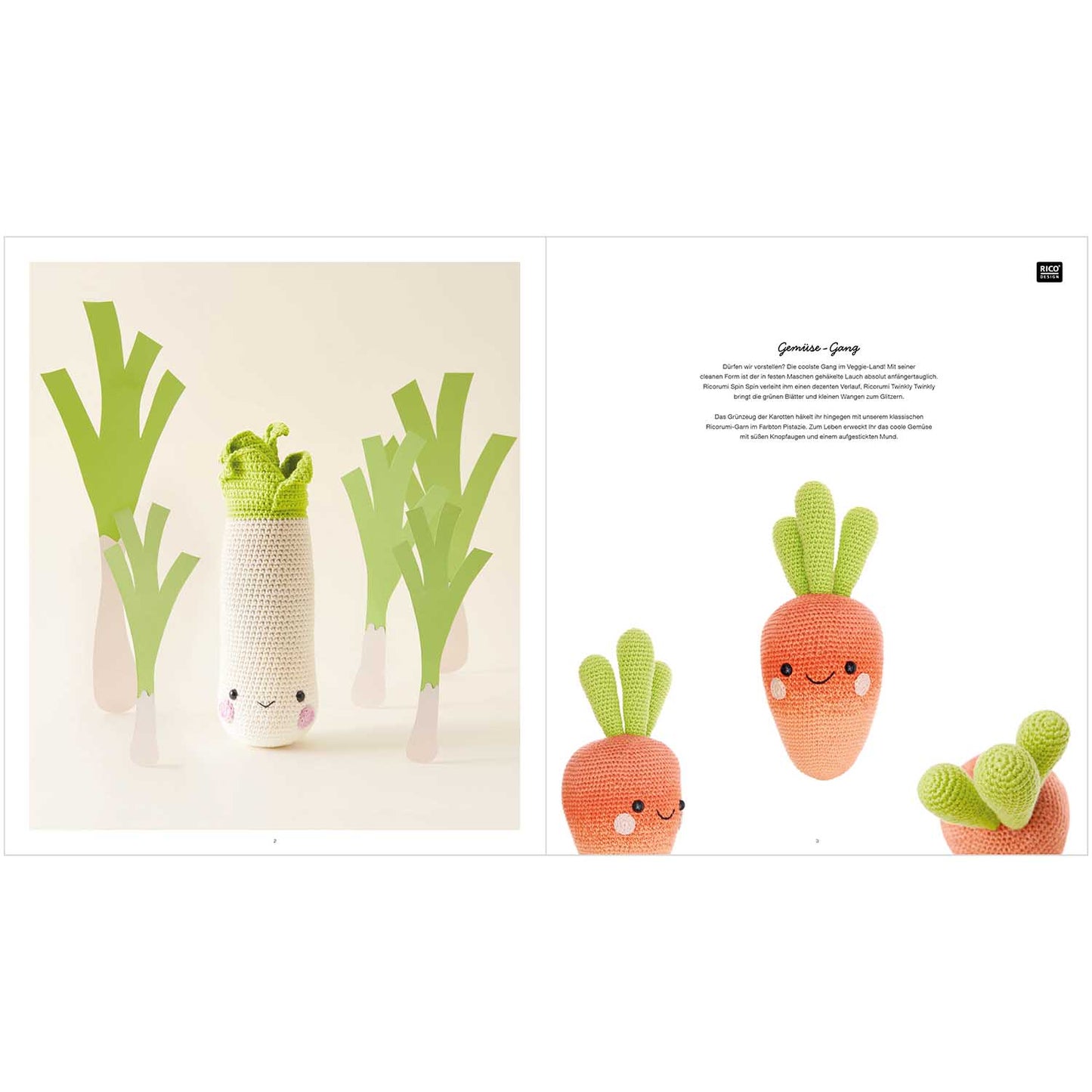 Rico Design Ricorumi Fresh Friends Crochet Pattern Book