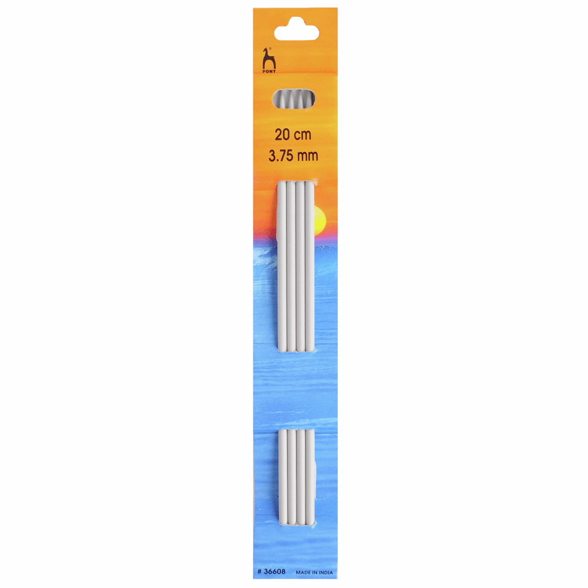 Pony Double Pointed Knitting Needles set of 4