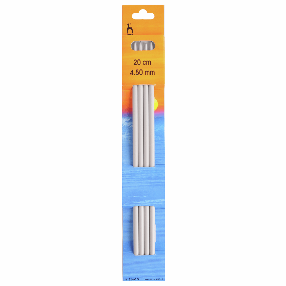 Pony Double Pointed Knitting Needles set of 4