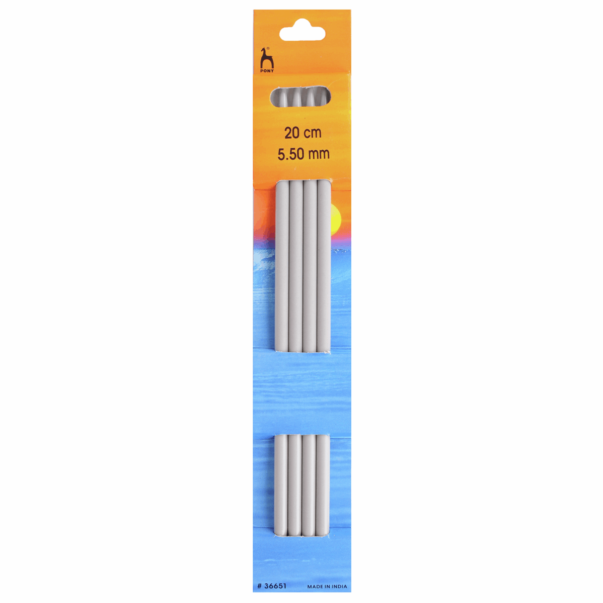 Pony Double Pointed Knitting Needles set of 4