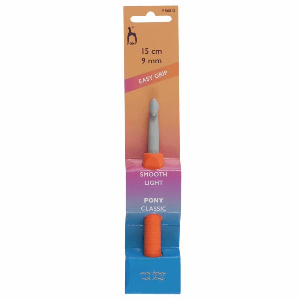 Pony Crochet Hook Easy Grip With Flat Finger