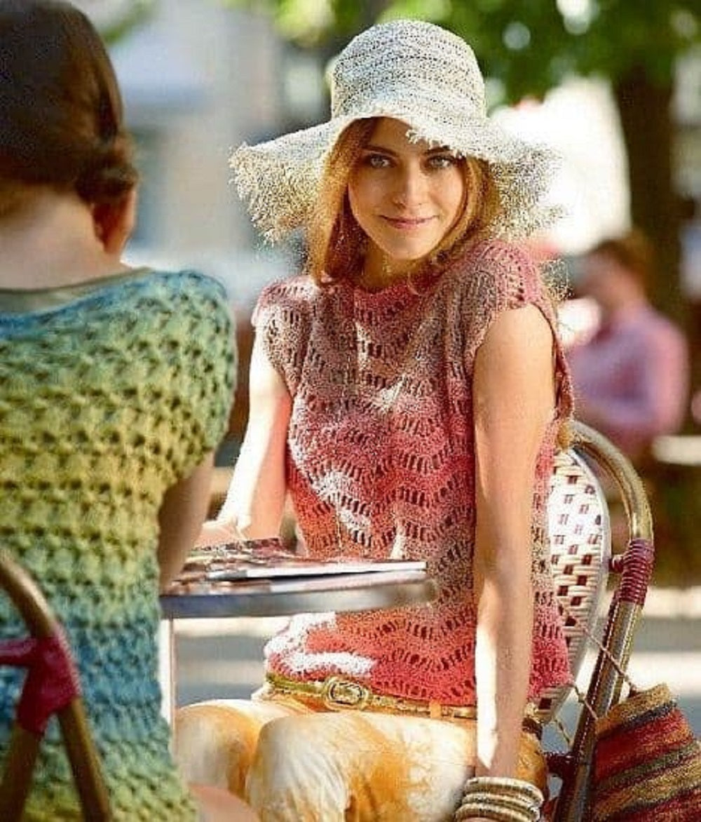 Patons Tahiti Moments Crochet Knit Adult Pattern Book