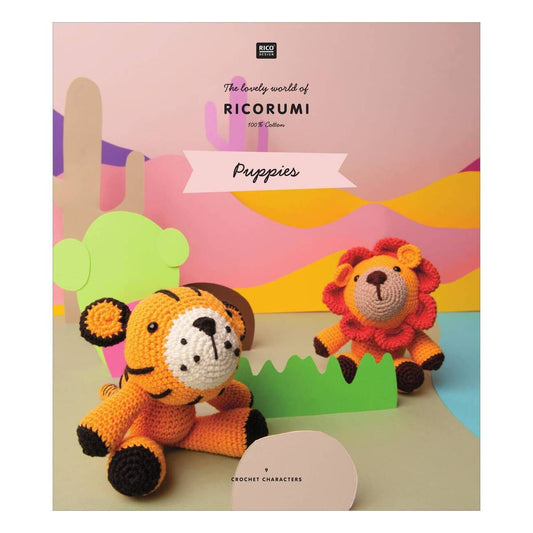 Ricorumi Puppies Crochet Amigurumi Pattern Book