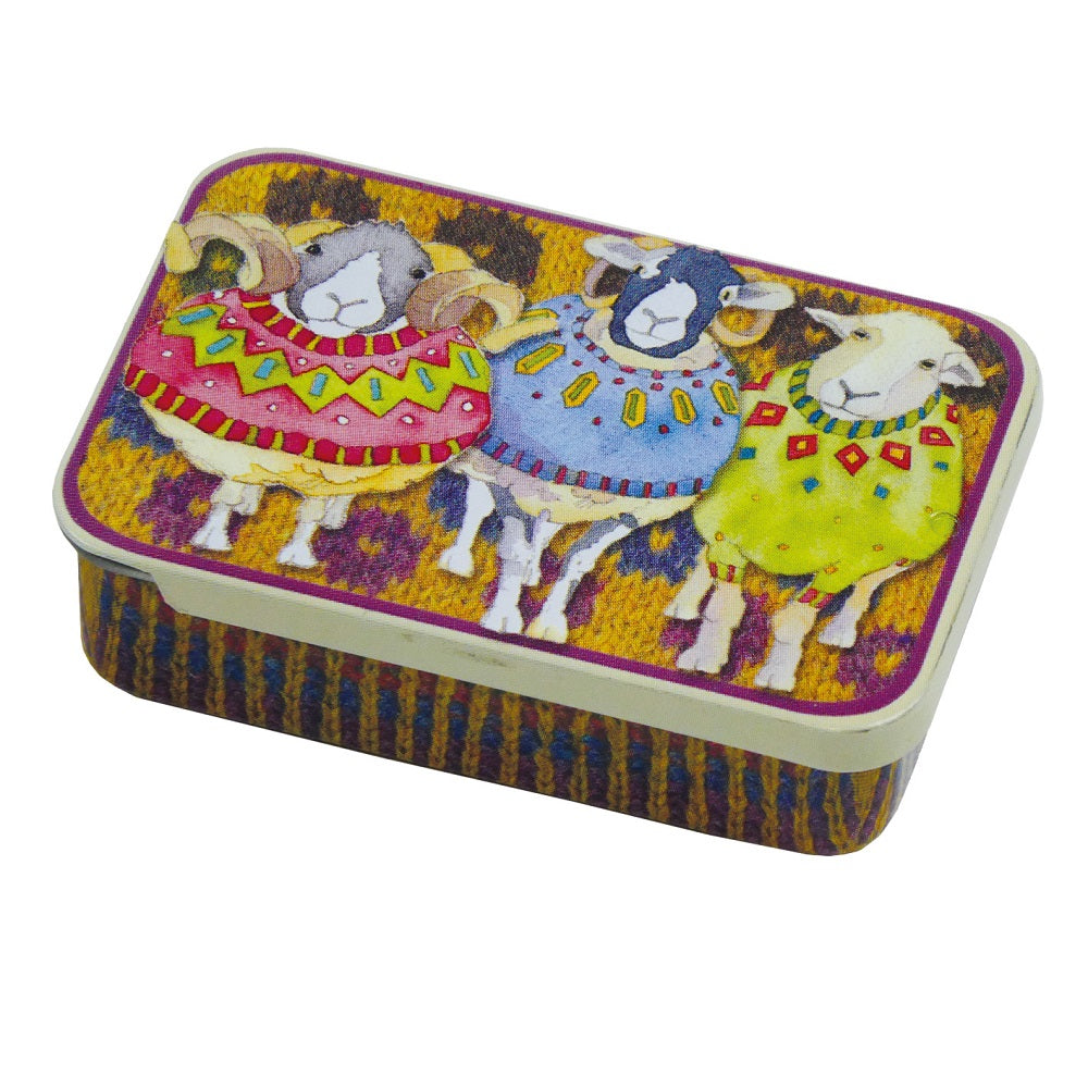 Emma Ball Sheep In Sweaters Pocket Tin