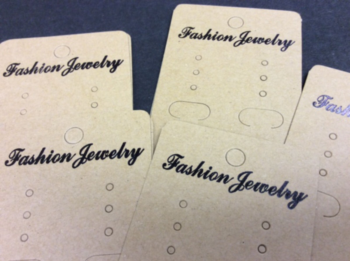 Earring Display Cards Pack 100