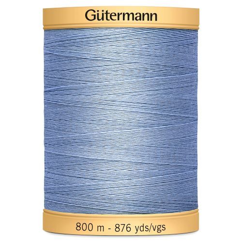 800m Gutermann 100% cotton thread