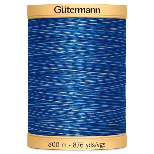 800m Gutermann 100% cotton thread