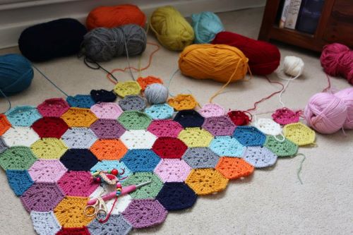 Cherry Heart WeekEnder Blanket Yarn Pack