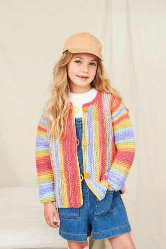 Stylecraft 10049 Child Chunky Cardigan  Knitting Pattern