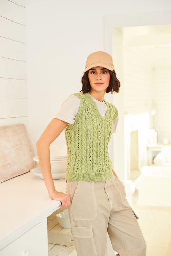 Stylecraft 10061 Adult DK  Tank Top  Knitting Pattern