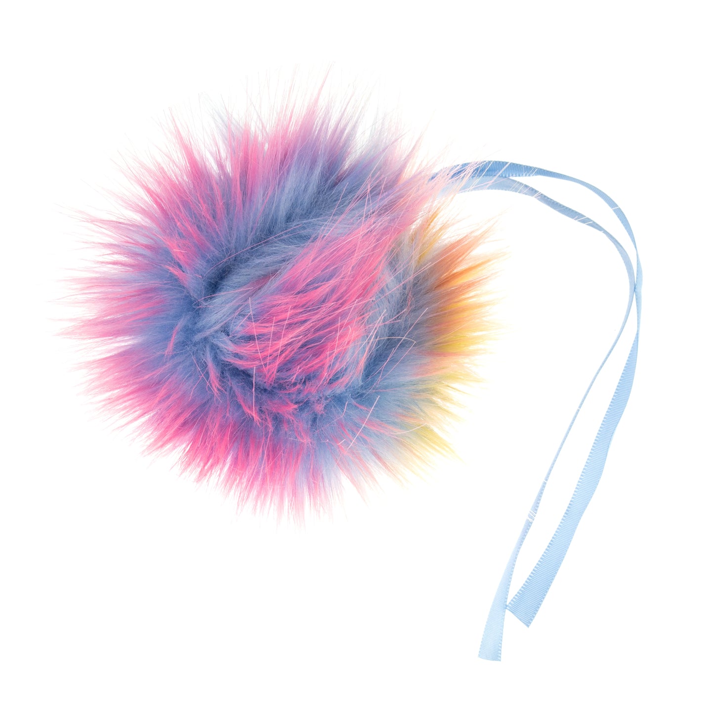 Trimits Faux Fur Pom Pom Large 11cm Assorted Colours