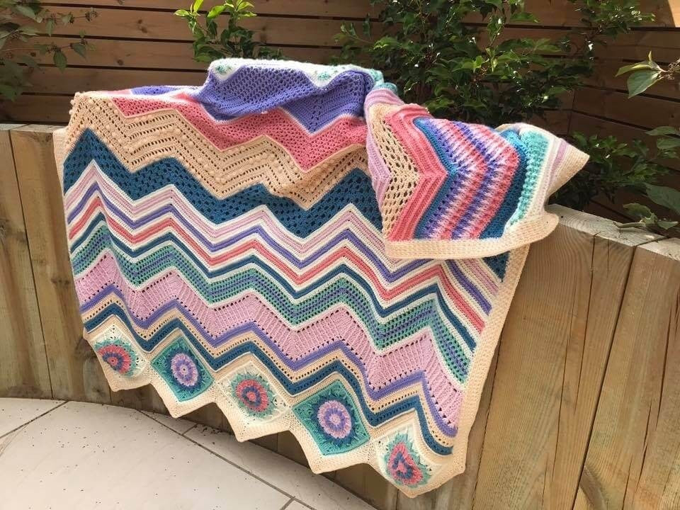 AmyJ Designs (Kathryn Middleton)  Miarly Blanket Yarn Packs