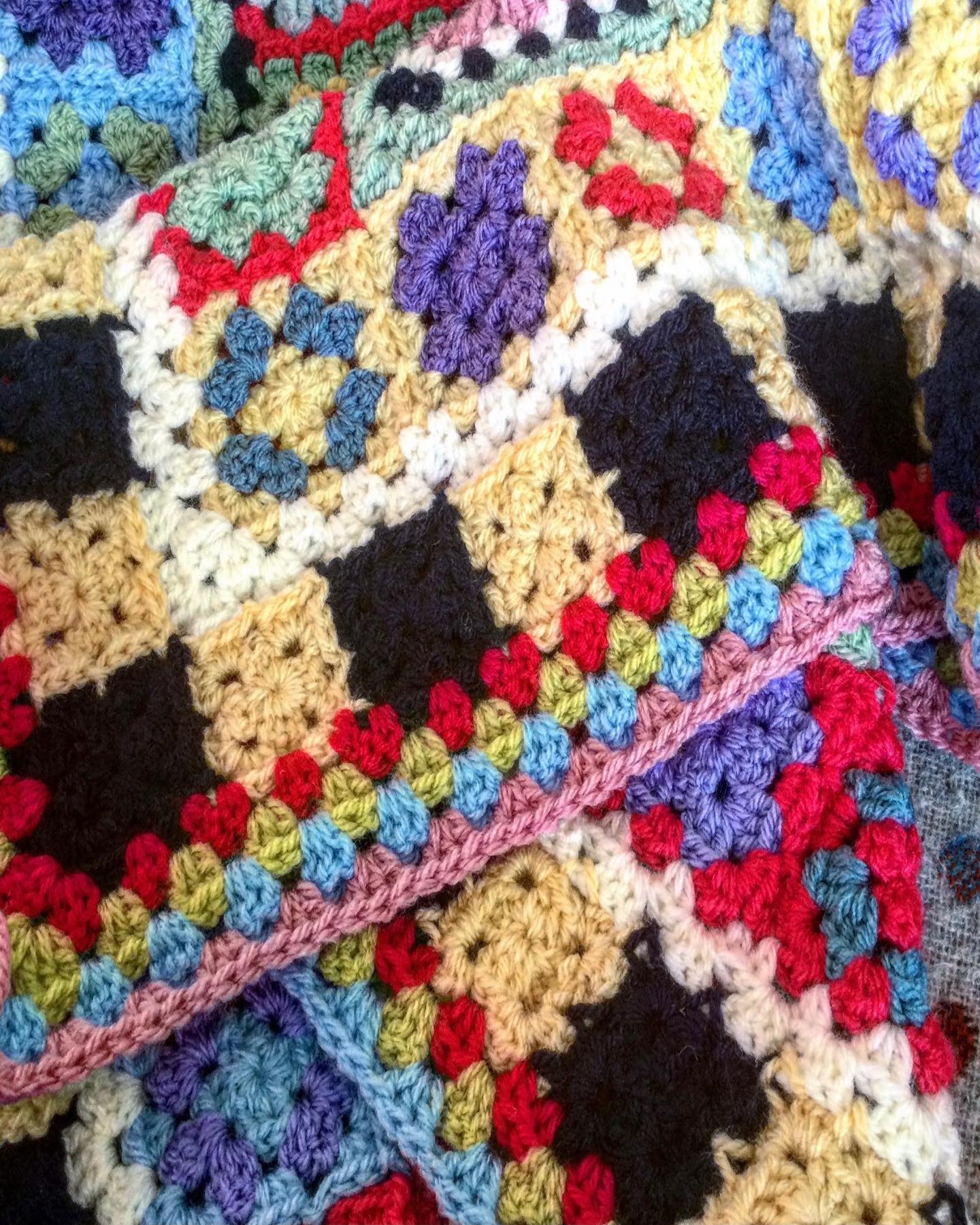 Narrow Boat Crochet Blanket Yarn Pack by Woolthreadpaint