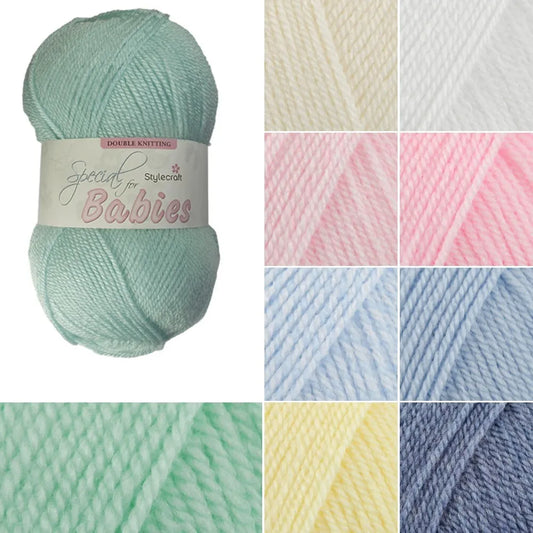 Stylecraft Special For Babies DK Knitting Crochet Premium Acrylic Yarn