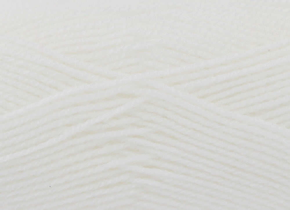 Beginners Easy Crochet Blanket Kit Choice of Colours white