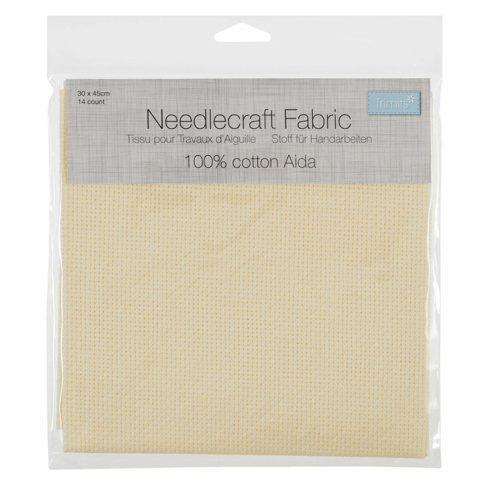 Trimits  Aida 14 Count Embroidery Fabric