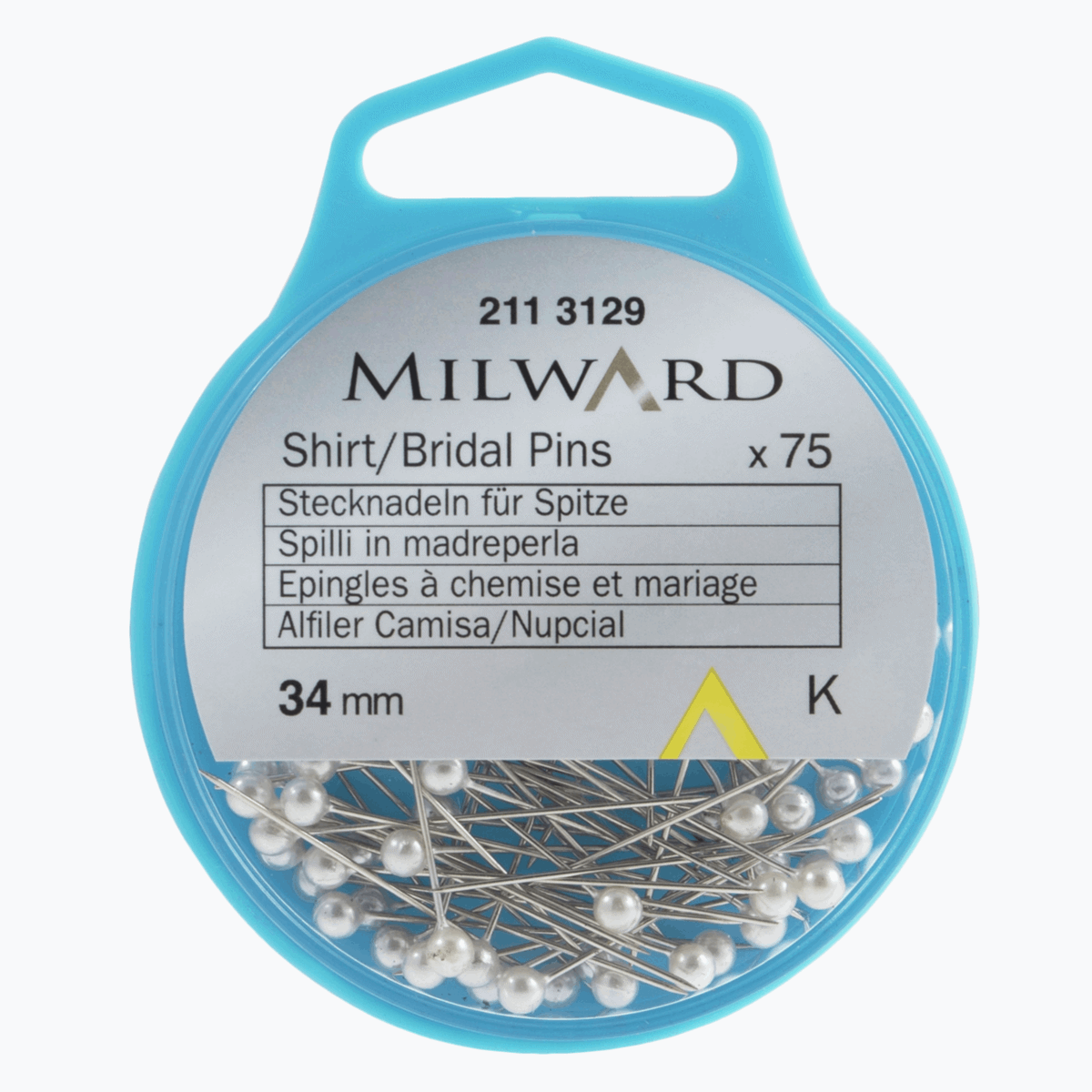 Milward Shirt Bridal Pins 34 mm