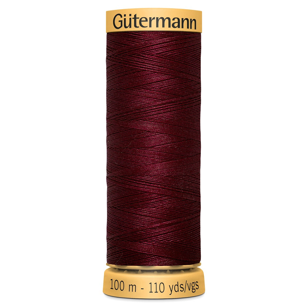 100m Gutermann 100% cotton thread 3022