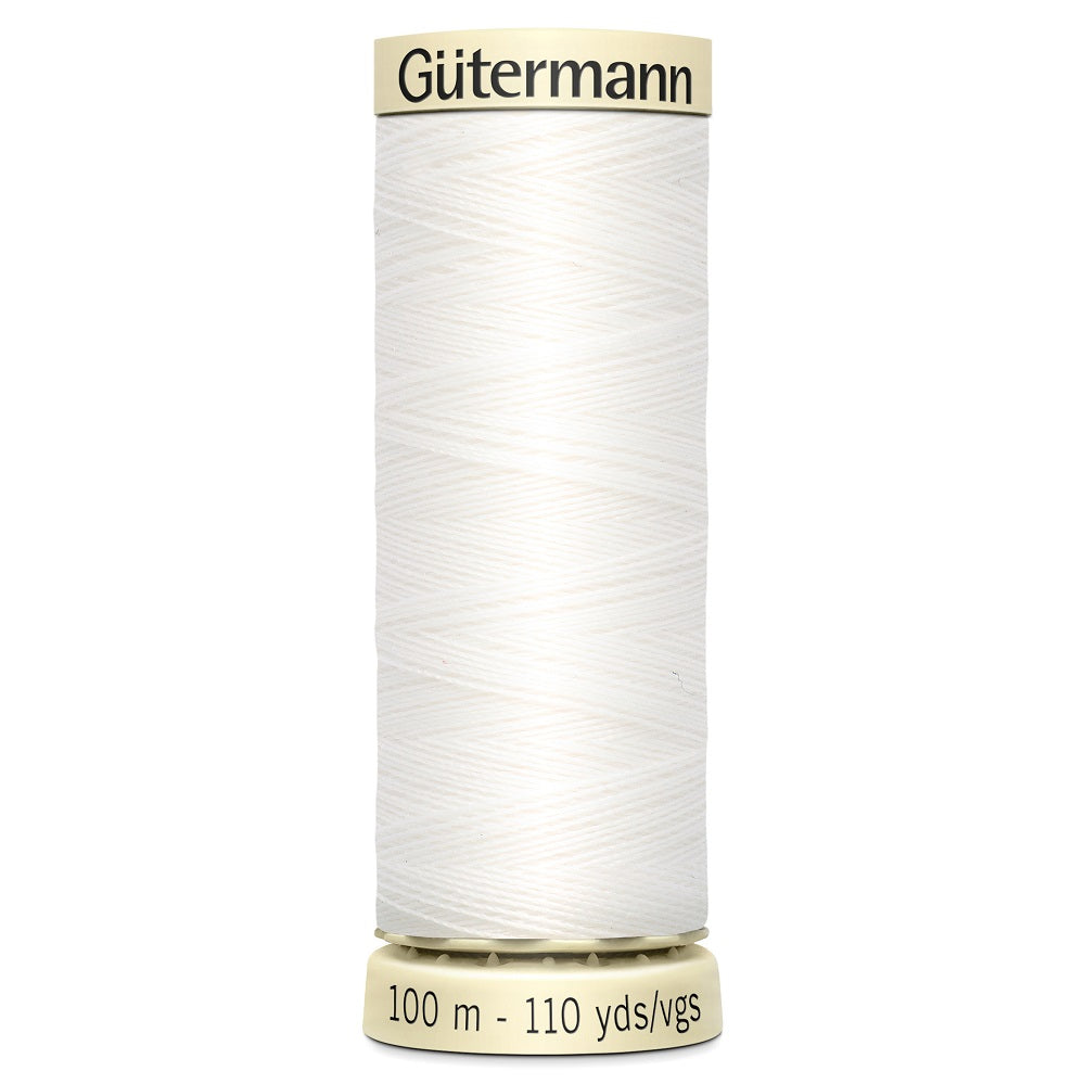 100m Gutermann Sew-All Polyester Thread white