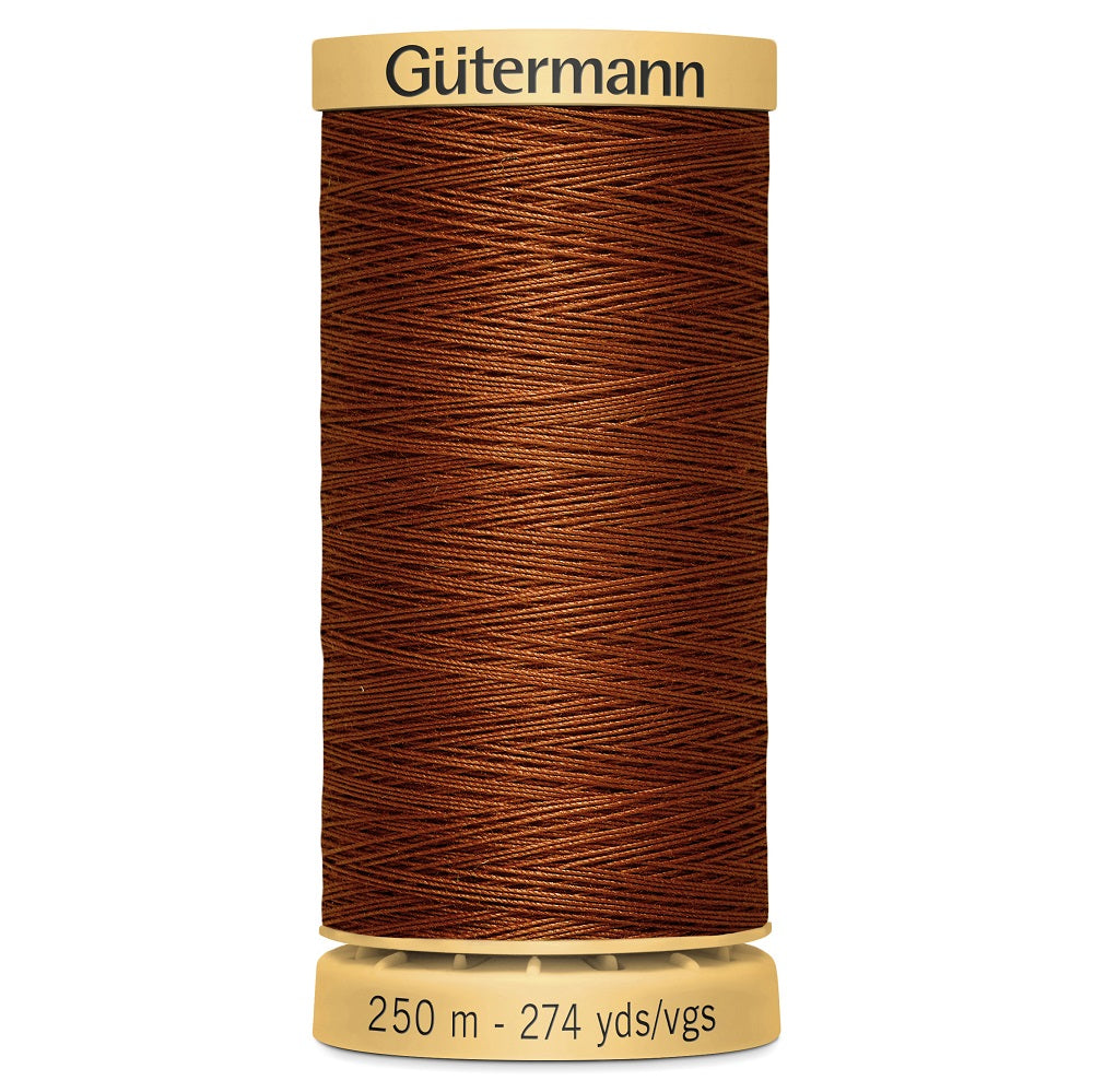 250m Gutermann 100% Cotton Thread 2143