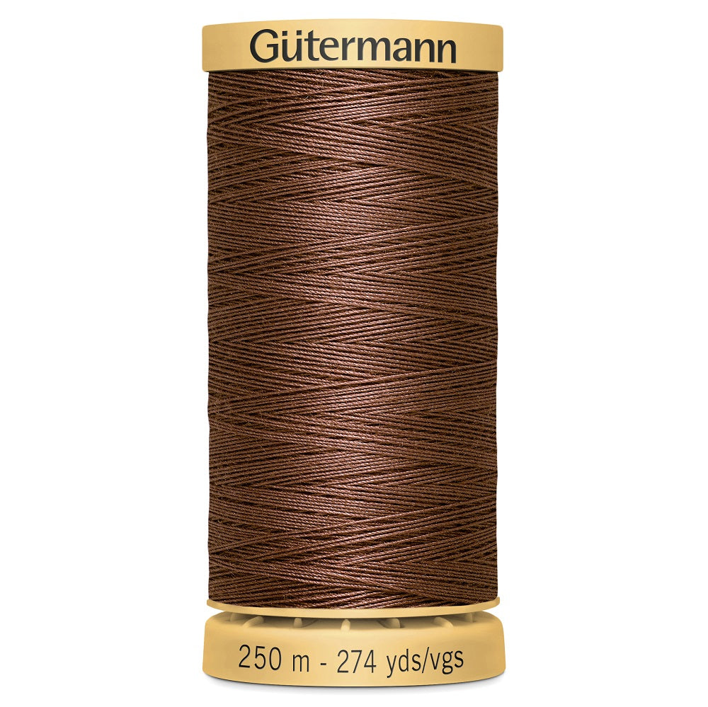 250m Gutermann 100% Cotton Thread 2724