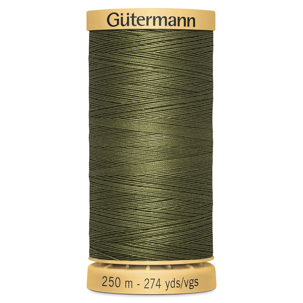 250m Gutermann 100% Cotton Thread 424