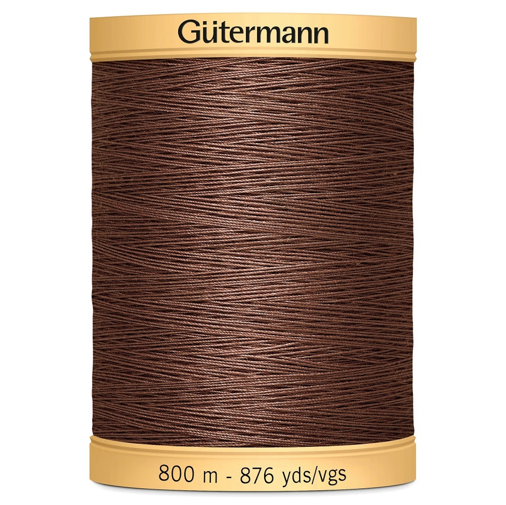 800m Gutermann 100% cotton thread 2724